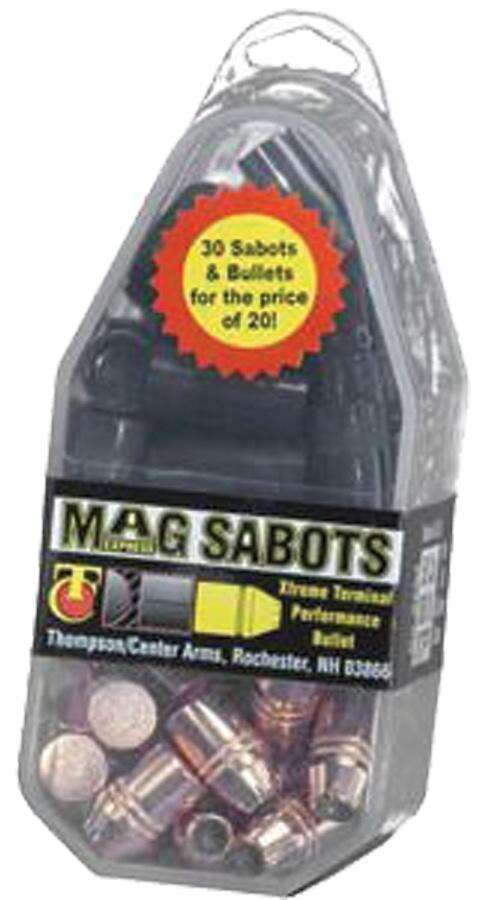 Misc. Accessories Thompson Center Arms Ready Series MAGEXPSABOTS 50PK 50CAL.451/.452